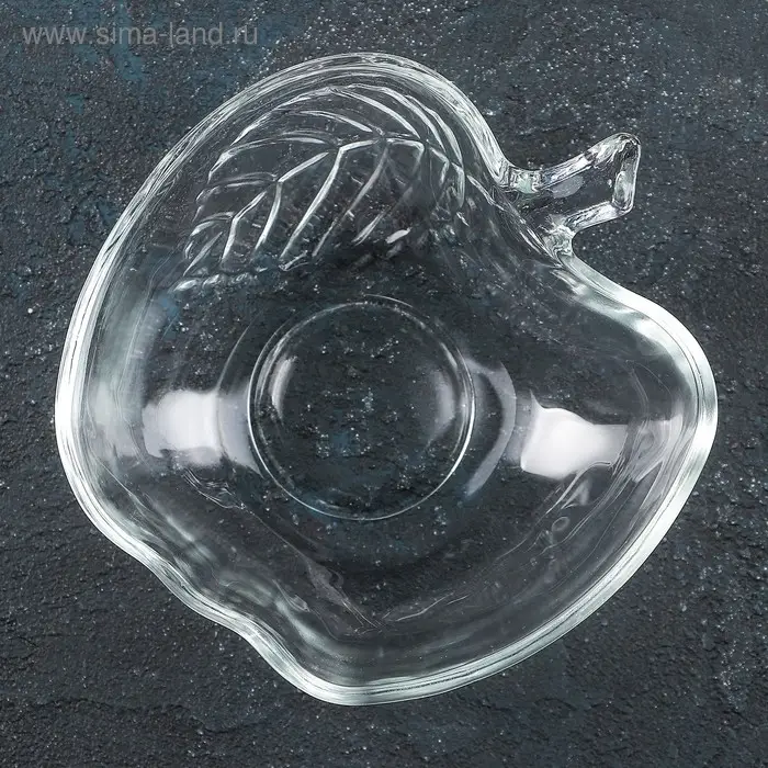 Соусник стеклянный &laquo;Яблоко&raquo;, 100 мл, 12&times;12&times;4 см