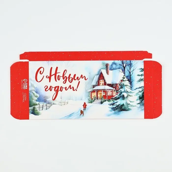 Коробка для шоколада &laquo;Сказка в городе&raquo;, 17 х 8.5 х 1.5 см