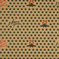 Бумага упаковочная крафтовая &laquo;23 февраля&raquo;, 50 х 70 см