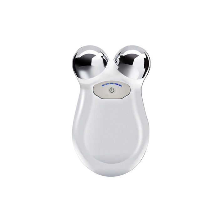 Массажер для лица LEM-28, микротоковый, белый, от АКБ