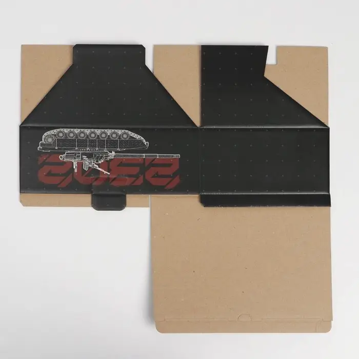 Коробка подарочная сборная, упаковка, &laquo;23 февраля, танк&raquo;, 26 х 19 х 10 см