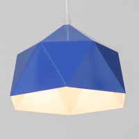 Светильник Edward 1х40Вт Е27 пр-1м синий 25х21,5х18см
