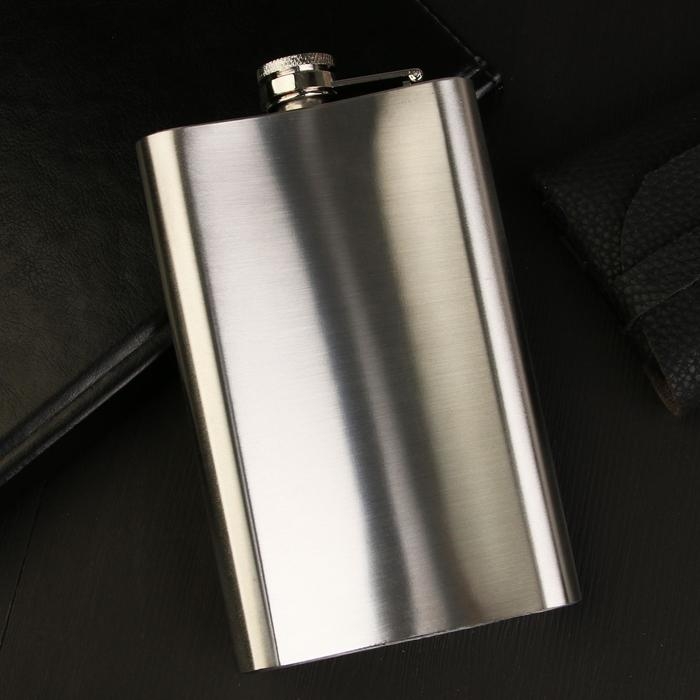 Фляжка &laquo;Лучший мужской антистресс&raquo;, 300 мл, серебристая