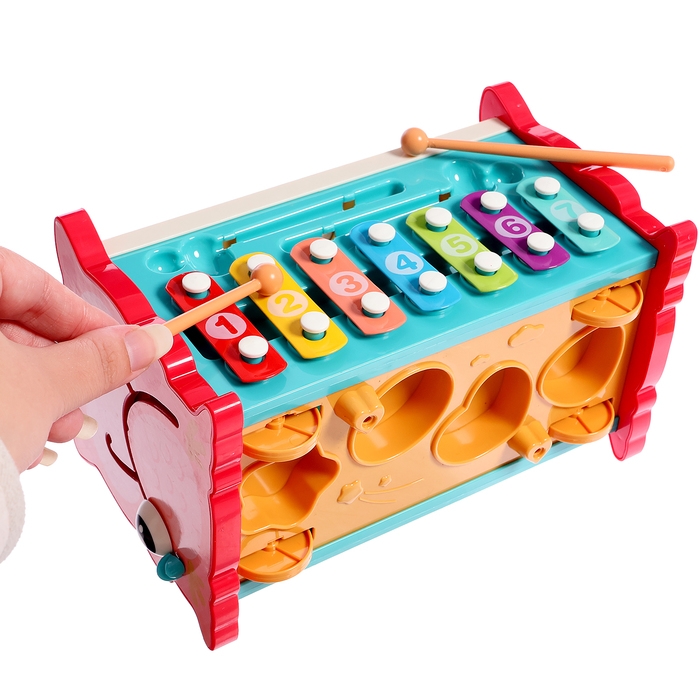 Развивающая игрушка &laquo;Сортер-совушка&raquo;, 15 в 1, с подвижными элементами