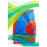 Шапочка для плавания детская ONLYTOP &laquo;Дино&raquo;, тканевая, обхват 46-52 см