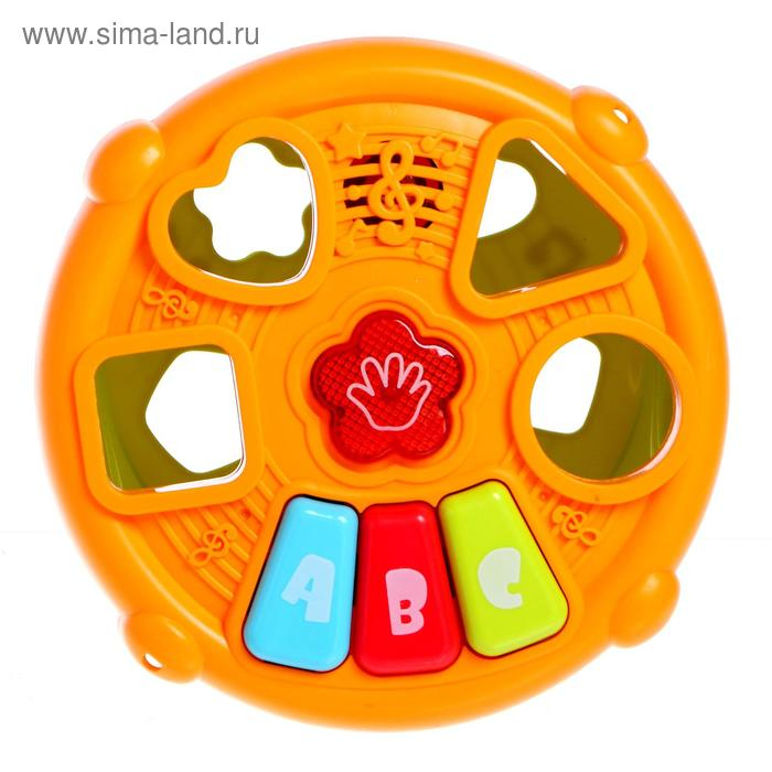 Развивающая игрушка &laquo;Музыкальный сортер&raquo;, звук, цвет МИКС