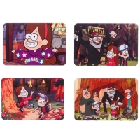 Настольная игра &laquo;Найди отличия, удивительная  пропажа&raquo;, на внимание, Гравити Фолз, 30 карт