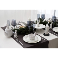 Набор для специй Доляна &laquo;Зайка&raquo;, 2 предмета: солонка 50 мл, перечница 50 мл, цвет белый