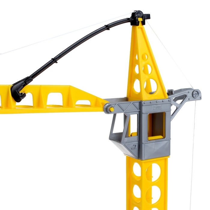 Башенный кран &laquo;Агат&raquo;, на колёсиках, малый