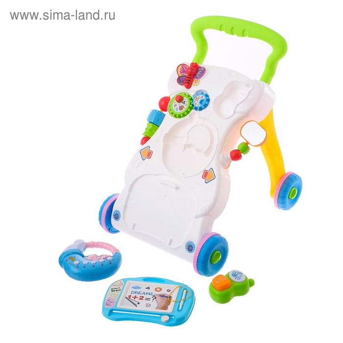 Развивающая каталка-ходунки &laquo;Первые шаги&raquo;, световые и звуковые эффекты
