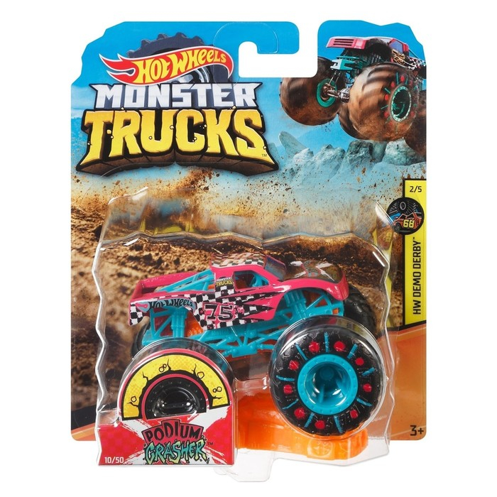 Машина &laquo;Базовый Монстр трак&raquo;, масштаб 1:64, цвета МИКС