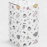 Стакан с трубочкой "Вихрь" 500 мл, 8х8х16 см, силиконовая крышка, черный