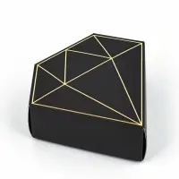 Коробка подарочная под бижутерию &laquo;Чёрная, тиснение&raquo;, 10 х 9 х 3.5 см