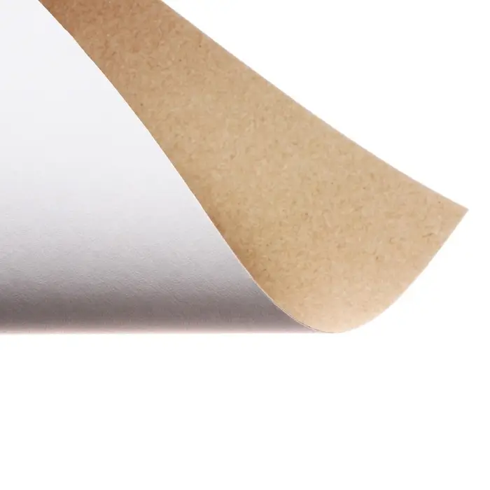 Картон белый А4, 8 листов, Calligrata, немелованный, плотность 220 г/м2, в плёнке, МИКС