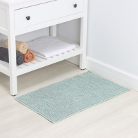 Коврик для дома LaDо́m, букли, плотность 1000 г, 50&times;80 см, цвет мятный