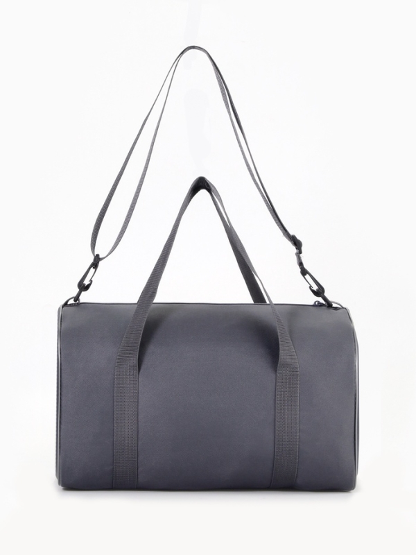 Сумка спортивная женская, TEXTURA, маленький размер, цвет серый