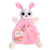 Мягкая игрушка - комфортер &laquo;Зайчик&raquo;, розовый