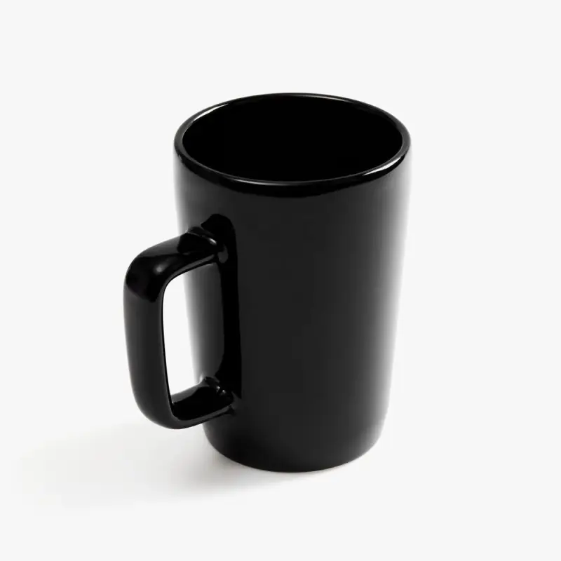 Кружка Vierra с крышкой-костером, черная