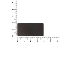 Значок Magnet Matto, серый металлик