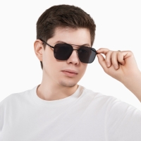 Очки солнцезащитные uv 400, дужка 13.1 см, ширина 12.5 см, линза 4.9&times;5.3 см