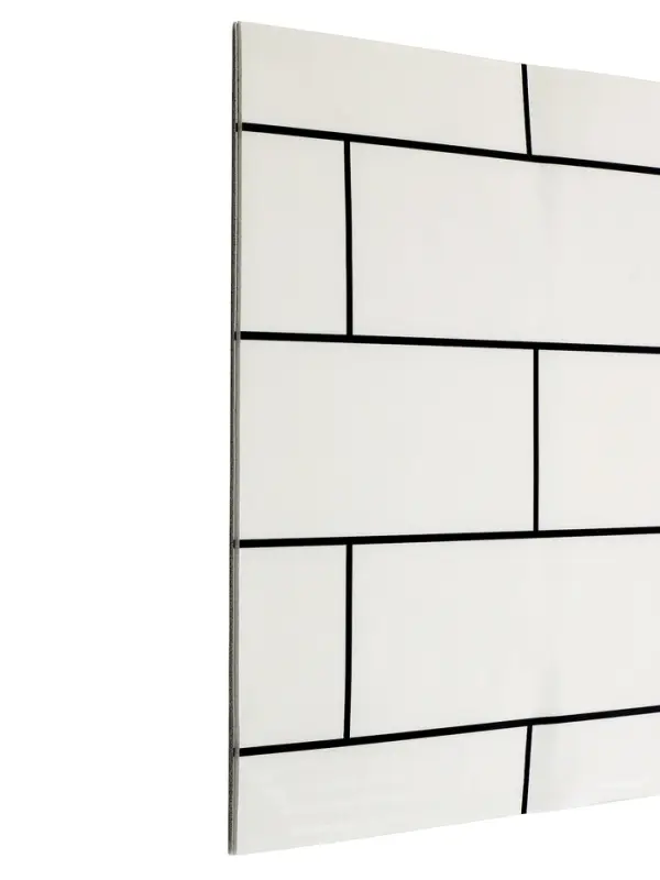 Панель самоклеящаяся 60*30 см кирпич белый