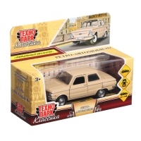 Машина металлическая &laquo;Запорожец&raquo;, инерция, 12 см, бежевый