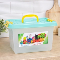 Бокс универсальный для игрушек и продуктов, 10 л, 35,9&times;24,2&times;21,1 см