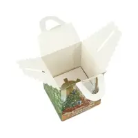 Складная коробка под один капкейк &laquo;Ёлочка&raquo;, 9 х 9 х 11 см