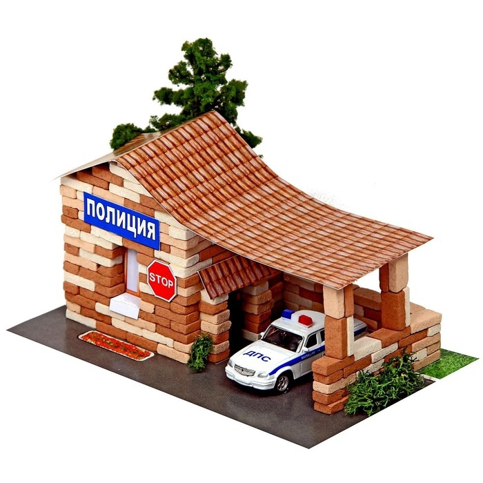 Конструктор из кирпичиков &laquo;Полиция&raquo;, 270 деталей