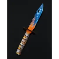 Набор сувенирное оружие &laquo;Некромантика&raquo;, автомат М4А4, пистолет с глушителем, нож-штык, 3 шт