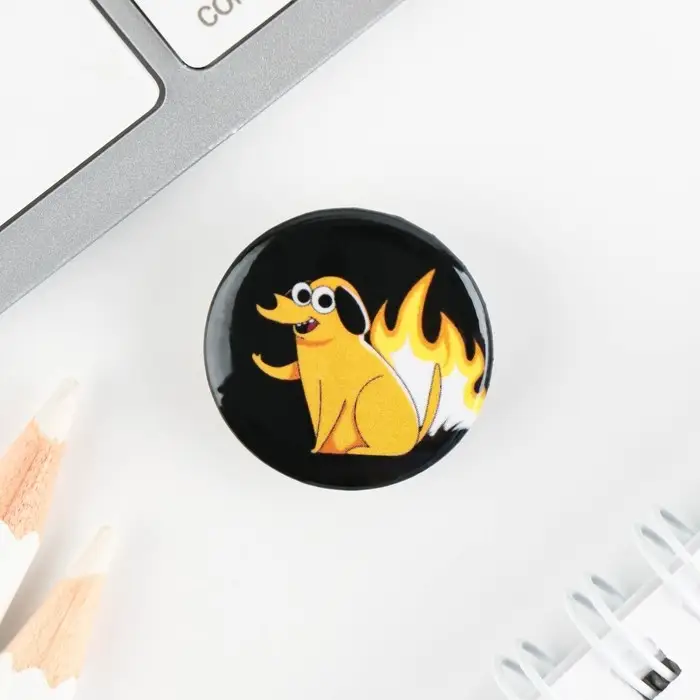 Значок металлический , закатной &laquo;Треш персонажи&raquo;, 25 мм, МИКС