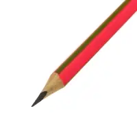 Карандаш чернографитный Berlingo &laquo;Fuze&raquo;, HB, трёхгранный, заточенный, с ластиком, ассорти