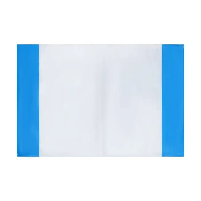 Обложка ПВХ 286 х 415 мм, 100 мкм, для учебников Биболетовой "Английский язык", цветной клапан, МИКС