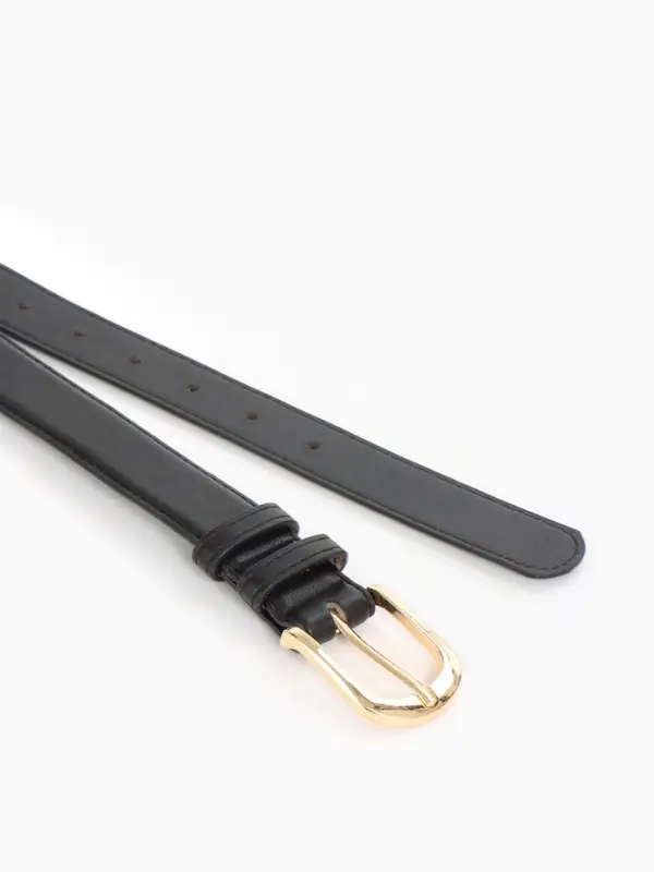 Ремень жен 05-01-01-01, Март2511, 2,8*0,3*110 см, без винта, пряж золото, 1 прокол,