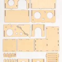 Домик для грызунов, 16 х 15,2 х 18 см