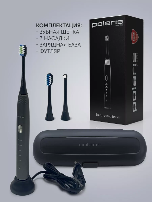 Электрическая зубная щетка звуковая PETB 0701 TC