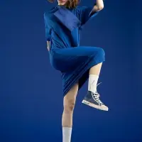 Поясная сумка W2, синяя