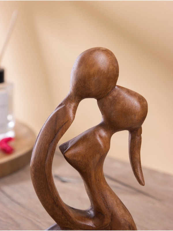 Сувенир "Сладкая парочка" дерево суар, 12х5х20 см