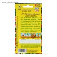 Семена цветов Астра "Хай-но-мару" помпонная, О, 0,1 г