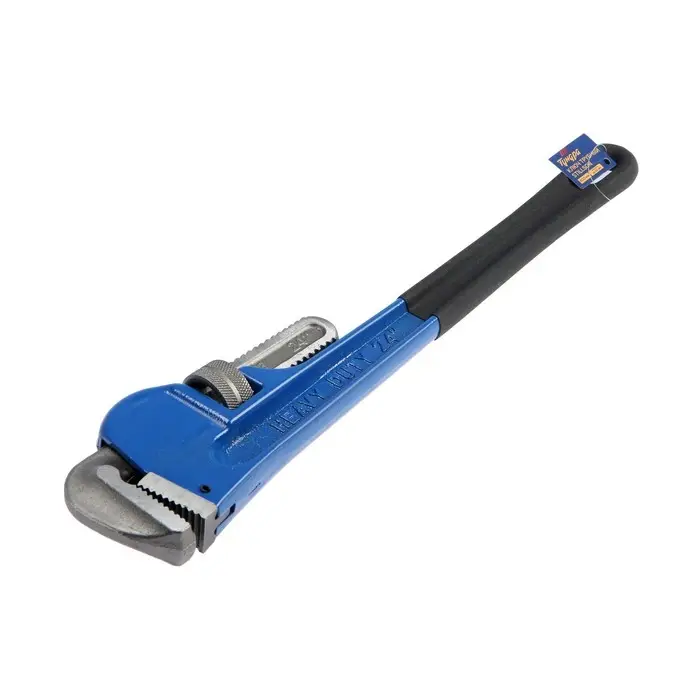 Ключ трубный ТУНДРА, тип "Stillson", раскрытие до 90 мм, 600 мм