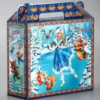 Подарочная коробка новогодняя &laquo;Олимпиада&raquo;, Чемоданчик малый, 17.3&times;6.5&times;15 см