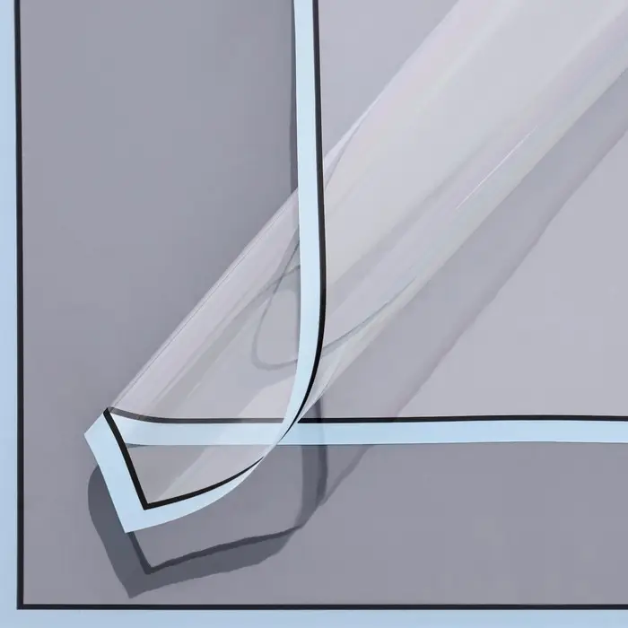 Пленка для цветов матовая, &laquo;Кайма&raquo;, 58&times;58 см, голубой