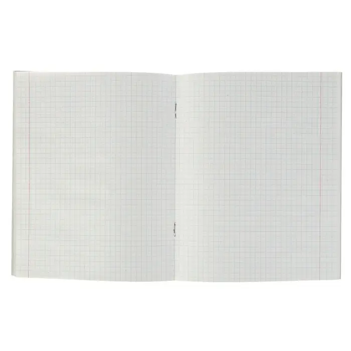 Тетрадь 48 листов в клетку Calligrata &laquo;Шотландка&raquo;, обложка мелованный картон, блок №2, белизна 75% (серые листы), МИКС