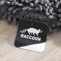 Окномойка с стальной ручкой и сгоном Raccoon, 25&times;17&times;105(148) см, 2 насадки из микрофибры