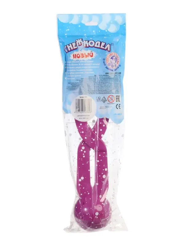 Снежколеп &mdash; песколеп, диаметр 8 см, МИКС