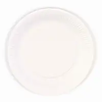 Тарелка одноразовая бумажная &laquo;Пионы&raquo;