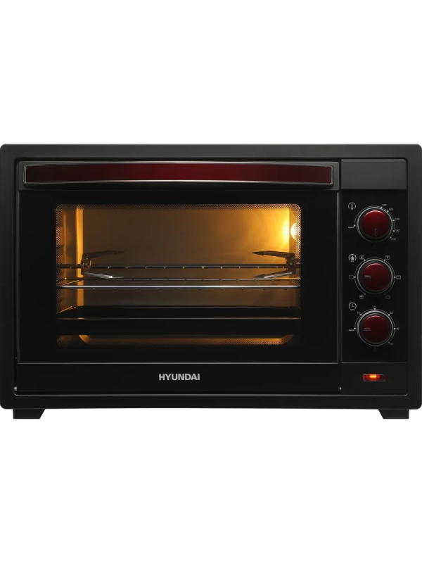 Мини-печь MIO-HY102 50л. 2000Вт черный-красный