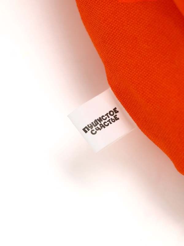 Игрушка для собак с шуршалкой "Лисичка" из текстиля, 6,8*23 см