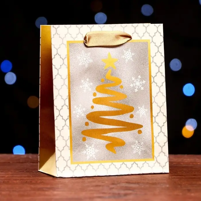 Пакет ламинированный &laquo;Елочка&raquo; 11.5&times;14.5&times;6 см