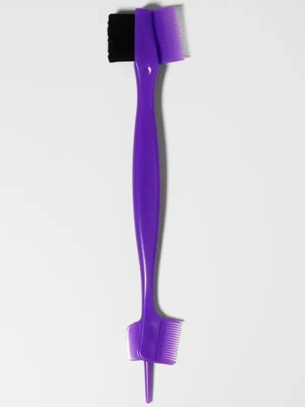 Расчёска - щётка для укладки волос, 20&times;4 см, МИКС